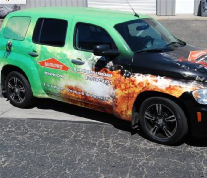 Car at SERVPRO of San Luis Obispo